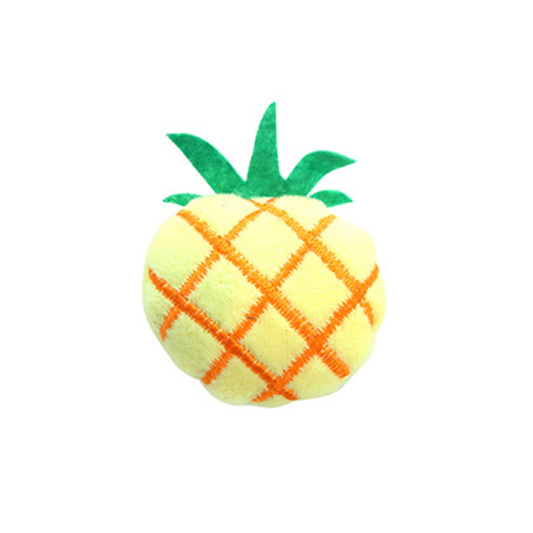 Small Plush Catnip Pineapple