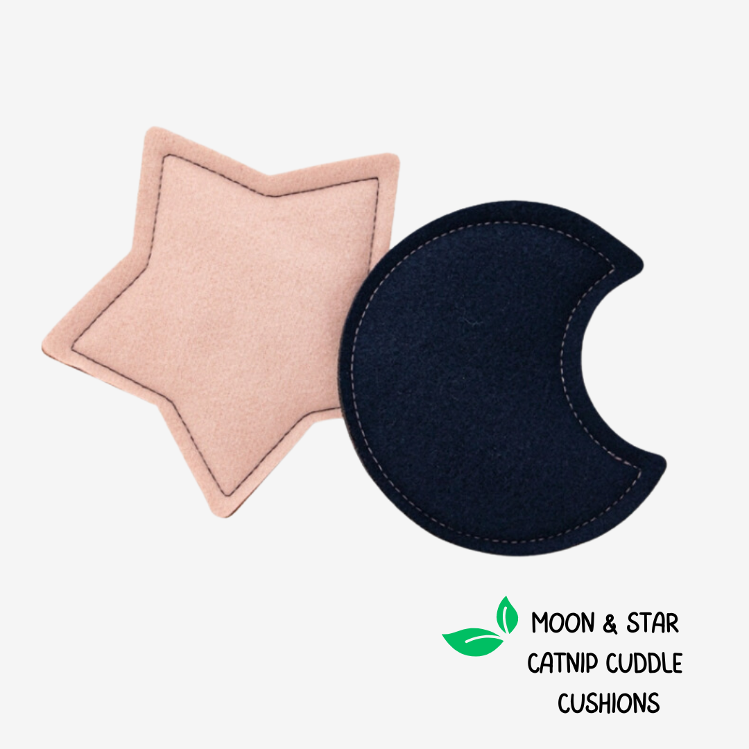 Moon & Star Catnip Duo Toy