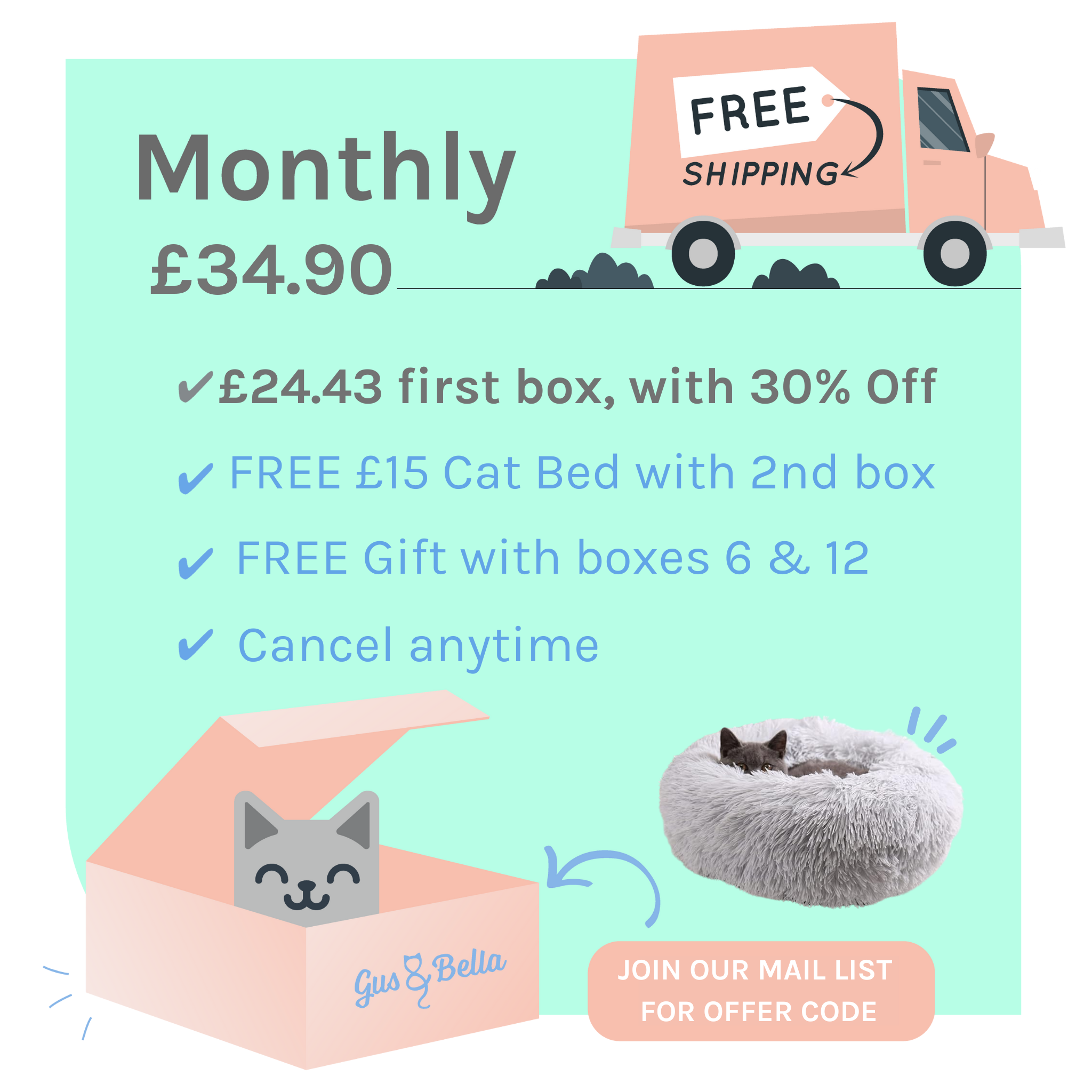 Monthly Cat Box