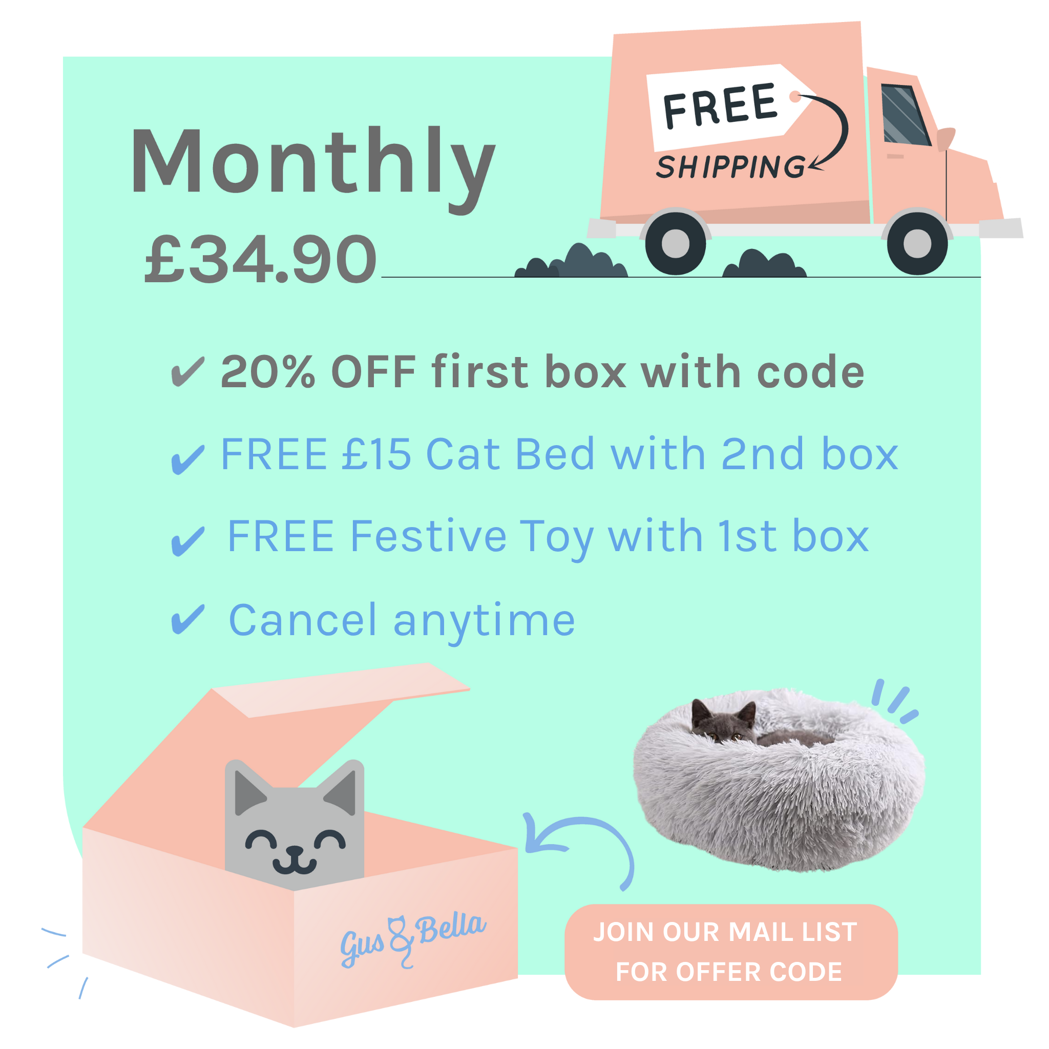Monthly Cat Box