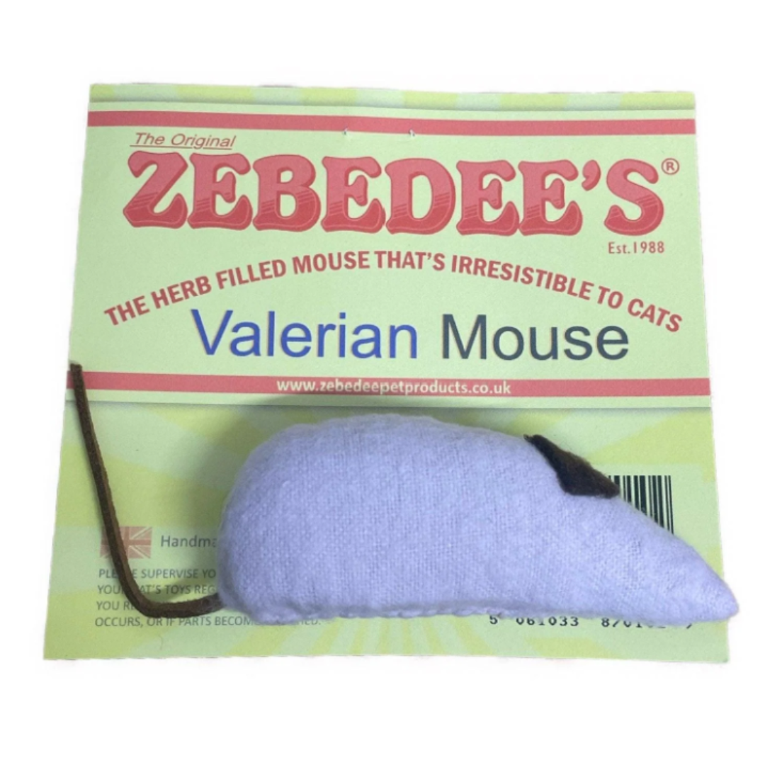 Zebedee's Valerian Mouse Toy